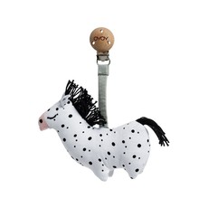 OYOY Baby Carrier Clip Horse White Black