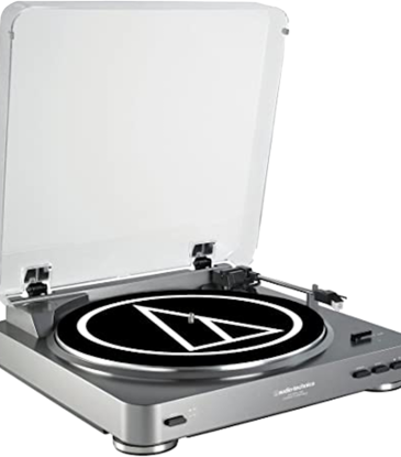 Audio-Technica Audio-Technica Fully Automatic Belt-Drive Turntable AT-LP60 Silver