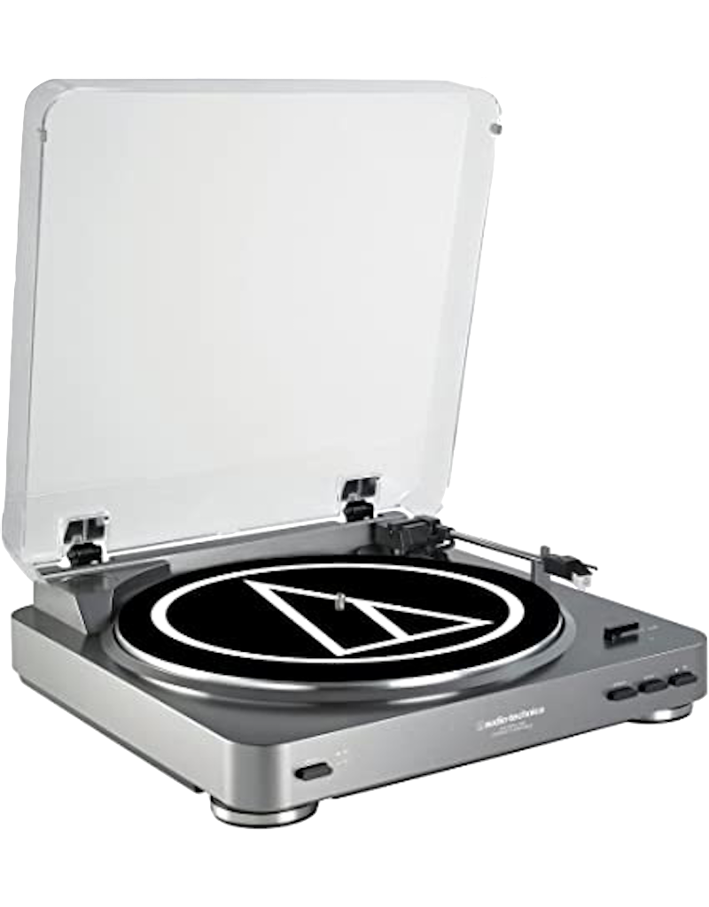 Audio-Technica Fully Automatic Belt-Drive Turntable AT-LP60 Silver