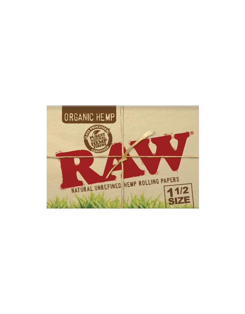 RAW Organic 1 1/2 Rolling Papers