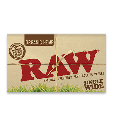 RAW RAW Organic Single Wide Rolling Papers