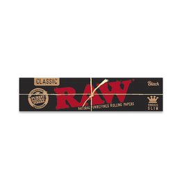 RAW Black King Slim Rolling Papers