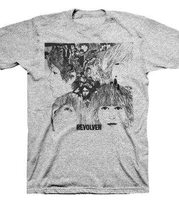 The Beatles - Revolver Grey T-Shirt