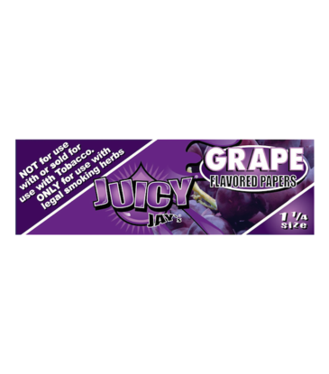 Juicy Jay's Juicy Jay's Grape 1 1/4 Rolling Papers