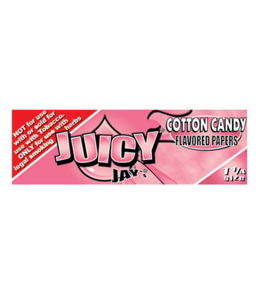Juicy Jay's Juicy Jay's Cotton Candy 1 1/4 Rolling Papers