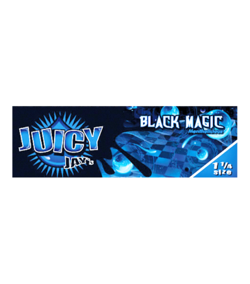 Juicy Jay's Juicy Jay's Black Magic 1 1/4 Hemp Rolling Papers