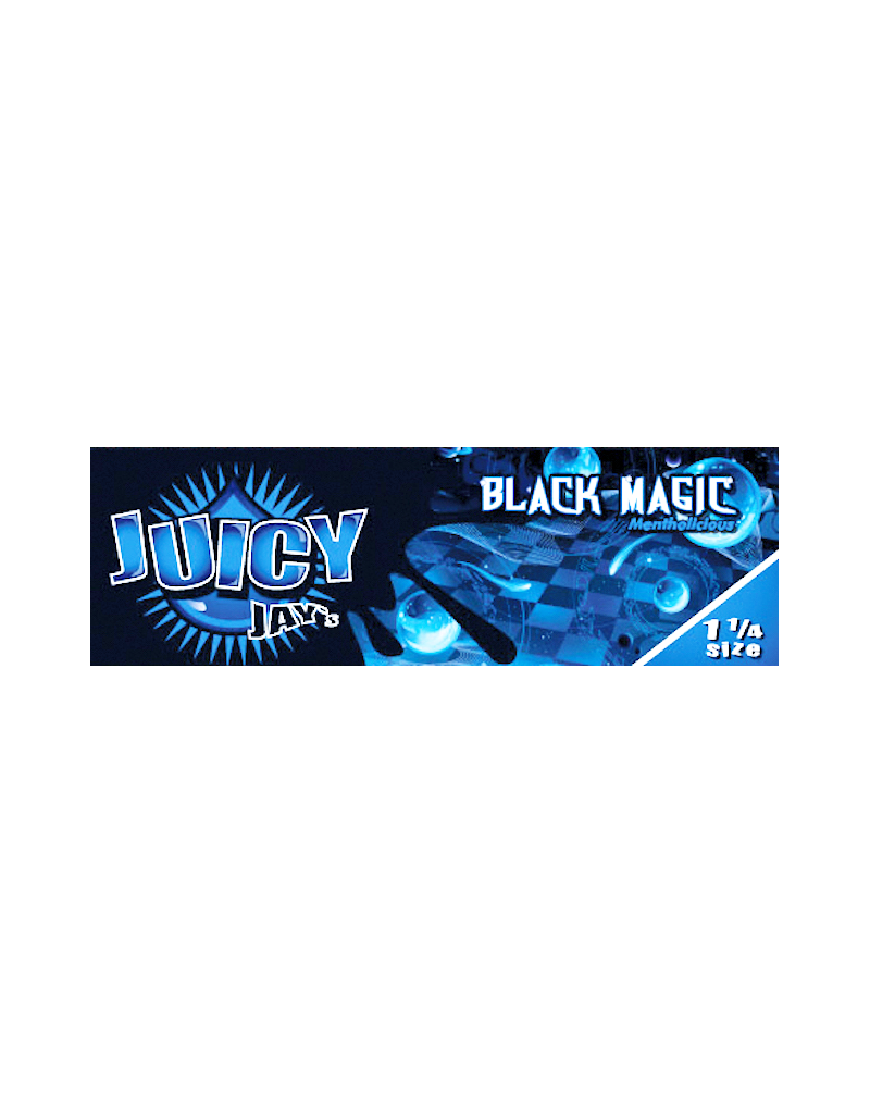 Juicy Jay's Black Magic 1 1/4 Hemp Rolling Papers