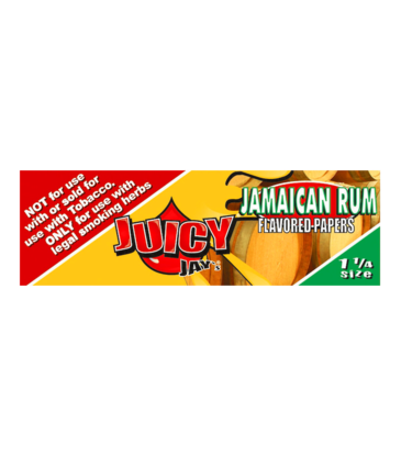 Juicy Jay's Juicy Jay's Jamaican Rum 1 1/4 Hemp Rolling Papers