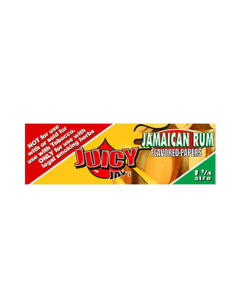 Juicy Jay's Jamaican Rum 1 1/4 Hemp Rolling Papers