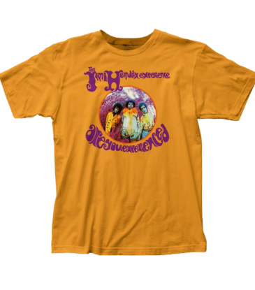 Jimi Hendrix - Are You Experienced Fitted Ginger T-Shirt