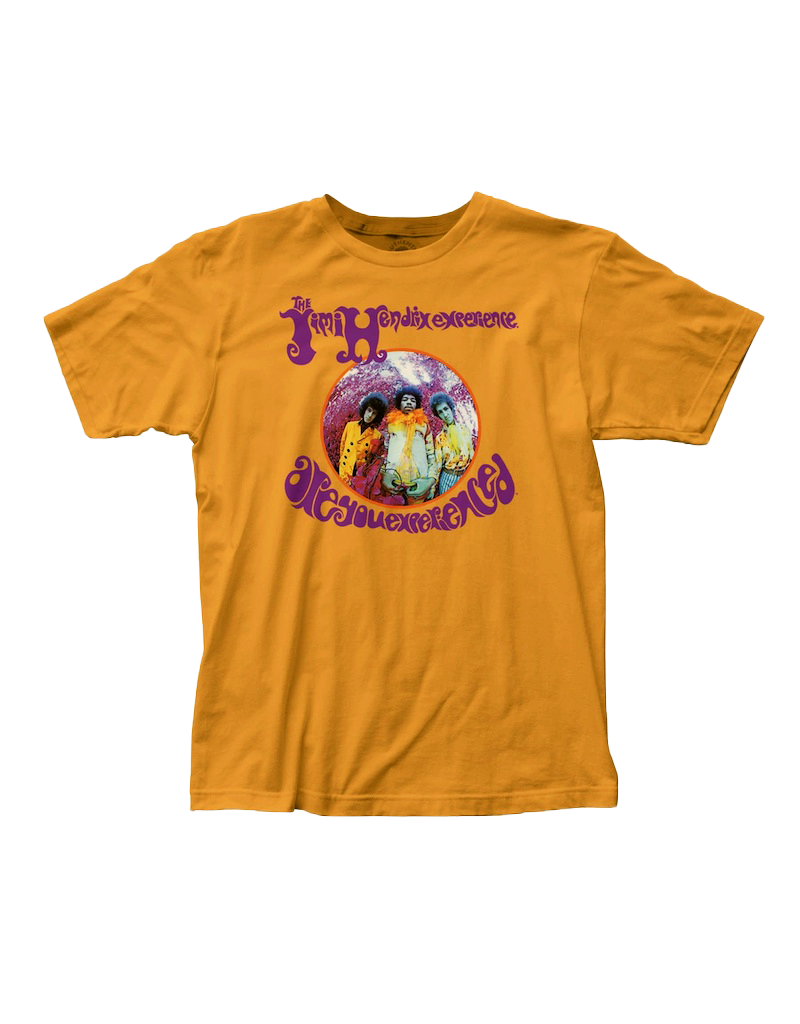 Jimi Hendrix - Are You Experienced Fitted Ginger T-Shirt