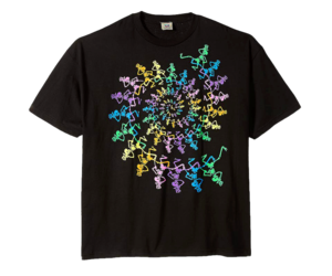 Liquid Blues Grateful Dead - Trippy Bears T-Shirt (Men) XL