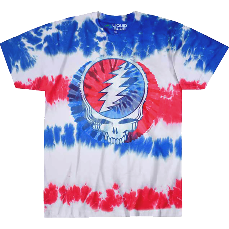 Grateful Dead Bold Color SYF with Bears T-Shirt L Heather Brown