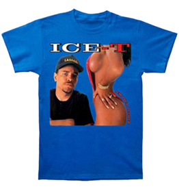 Ice-T -  I'm Your Pusher Blue T-Shirt