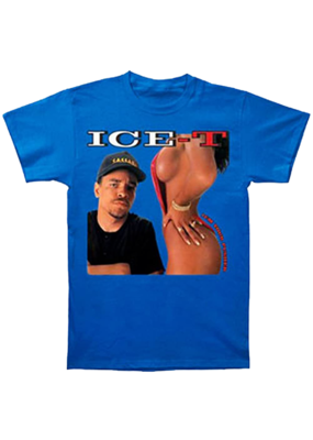 Ice-T -  I'm Your Pusher Blue T-Shirt