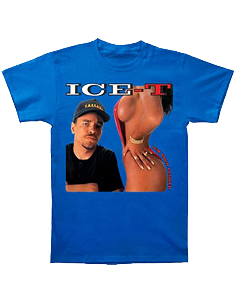 Ice-T -  I'm Your Pusher Blue T-Shirt