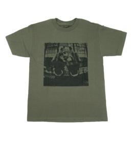 Tupac - Bold Army Olive T-Shirt
