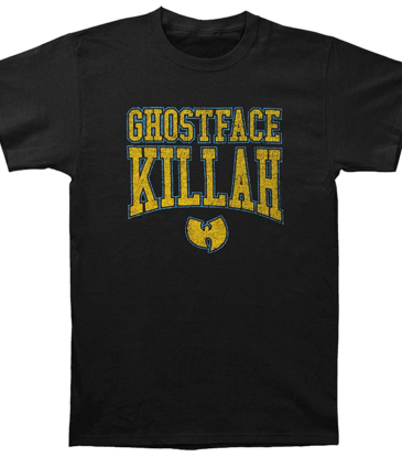 Ghostface Killah - Wu-Tang Gold Logo Fitted T-Shirt