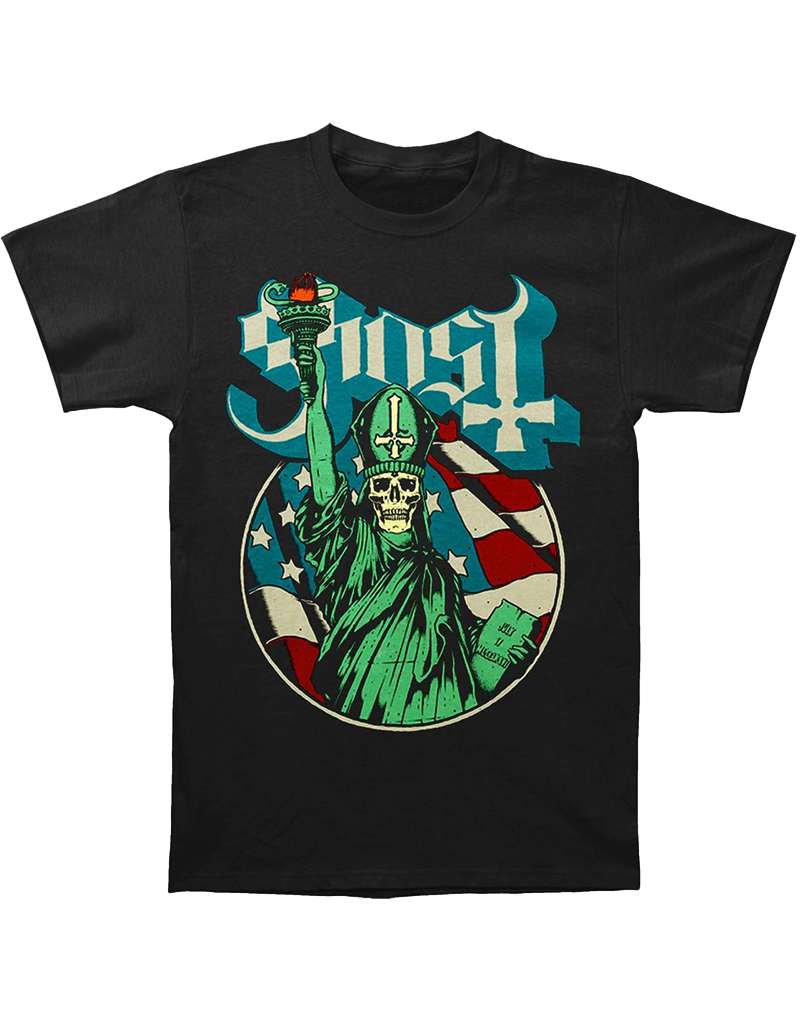 Ghost - Blue Statue T-Shirt