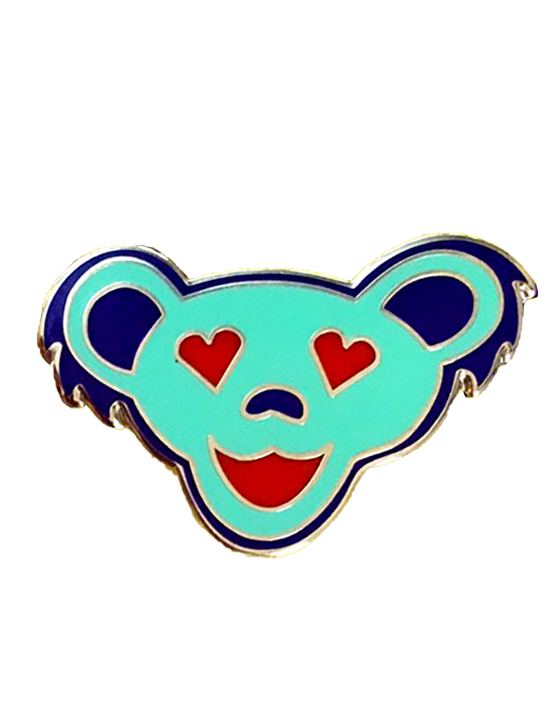 Love Bear Enamel Sea Foam Pin Hat Pin / Lapel Pin