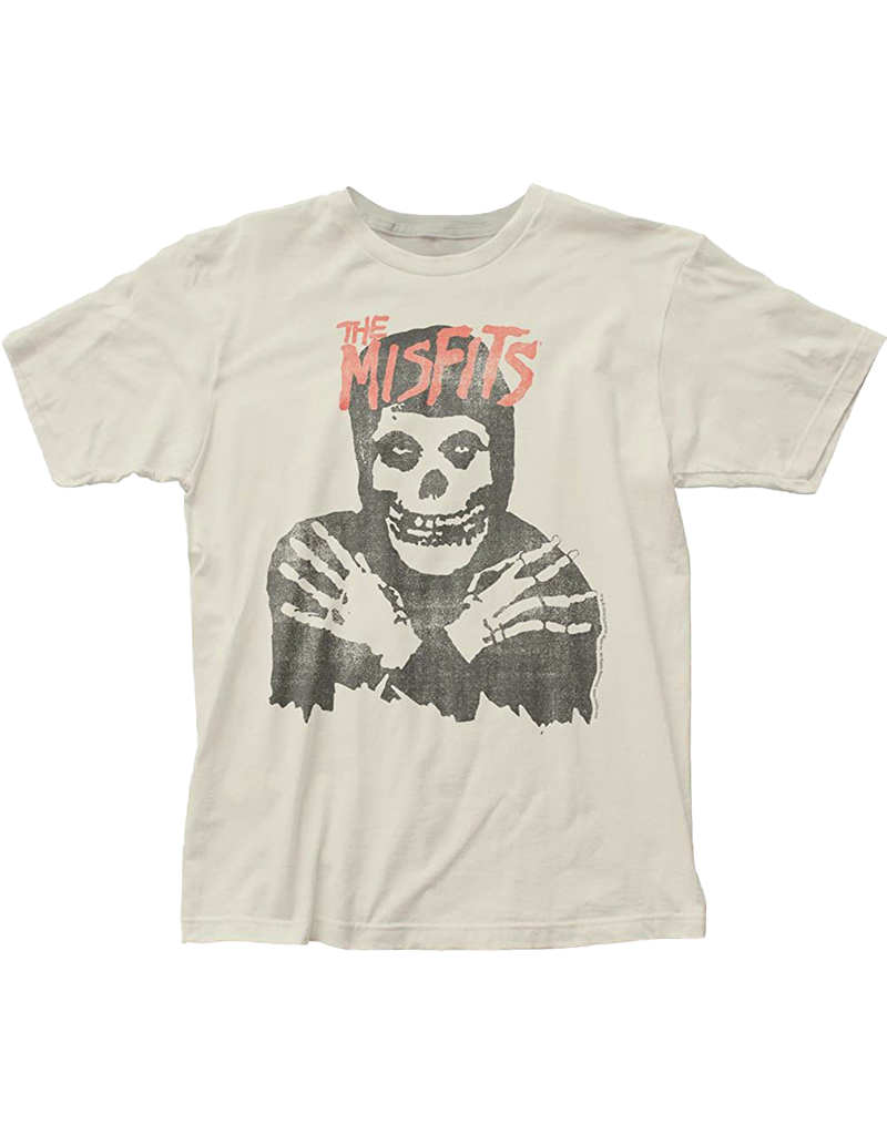 Misfits - Classic Skull Distressed Vintage Fitted T-Shirt