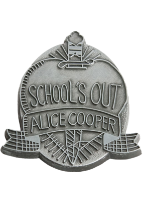 Alice Cooper Schools Out Hat Pin/ Lapel Pin