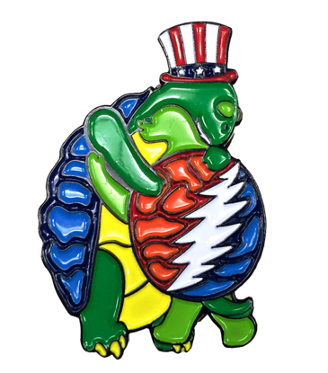 Hugging Terrapin Hat Pin / Lapel Pin