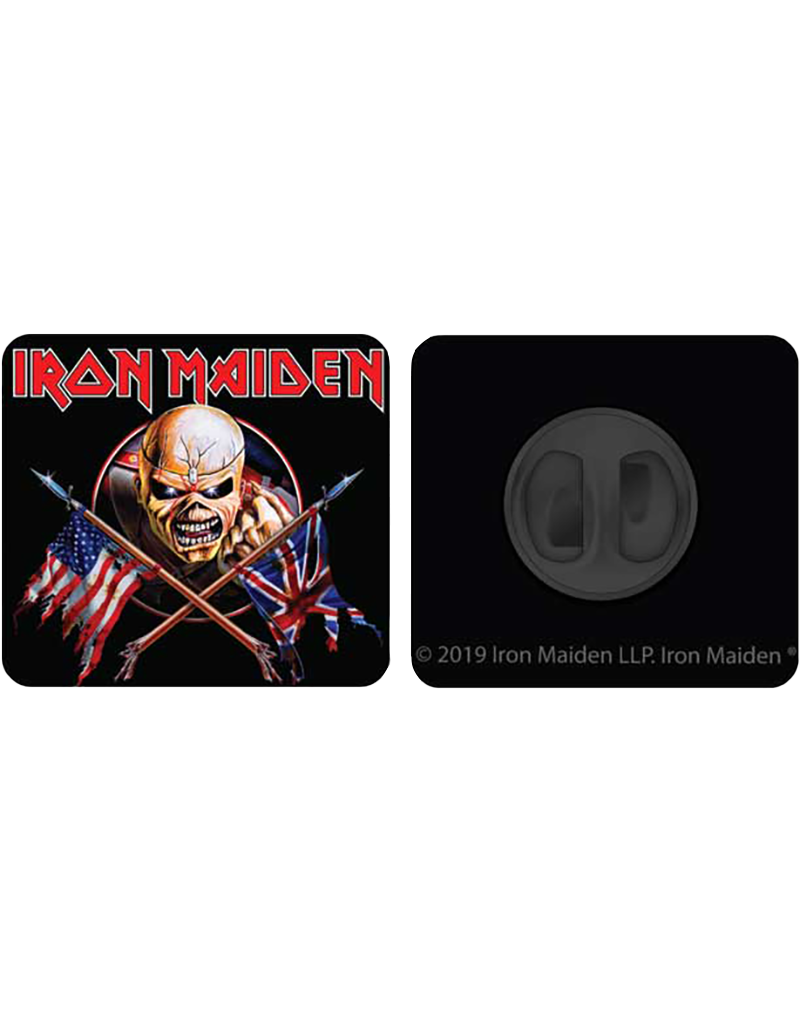 Iron Maiden Zinc Alloy Hat Pin / Lapel Pin