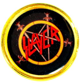 Slayer Circle Logo Hat Pin / Lapel Pin