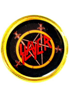 Slayer Circle Logo Hat Pin / Lapel Pin