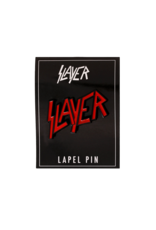 Slayer Red Logo Hat pin / Lapel Pin
