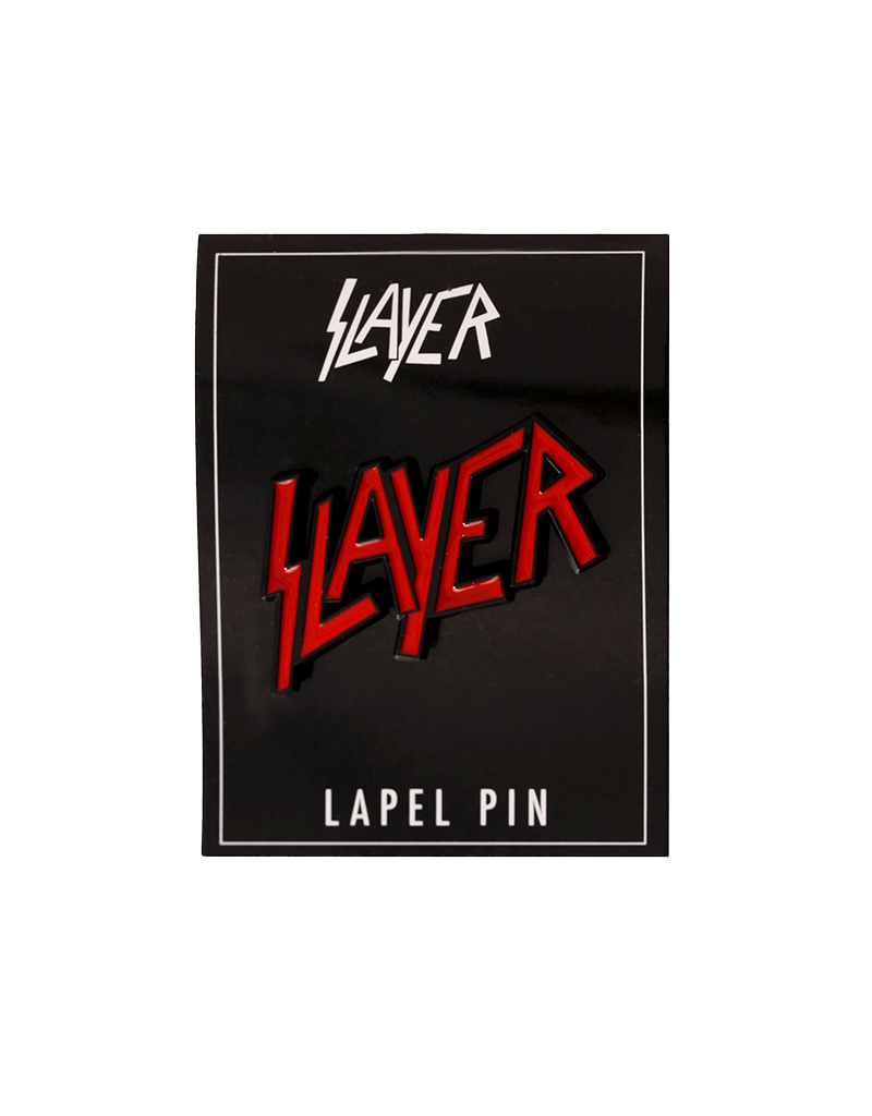 Slayer Red Logo Hat pin / Lapel Pin