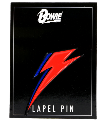 David Bowie Lightning Hat Pin / Lapel Pin