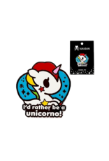 Tokidoki Stellina I'd Rather Be A Unicorn Hat Pin / Lapel Pin