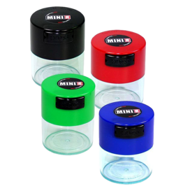 Tightvac Minivac 0.12 Liters 10g Clear with Color Top 1/4 oz.
