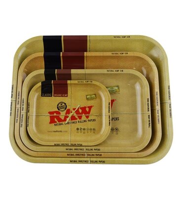 RAW RAW High Sided Metal Rolling Tray