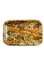 RAW Mix Rolling Paper Metal Rolling Tray