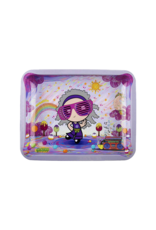 Ooze Funky Fever Metal Rolling Tray Medium