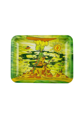 Ooze Eruption Metal Rolling Tray Medium