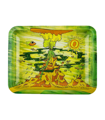 Ooze Ooze Eruption Metal Rolling Tray Medium