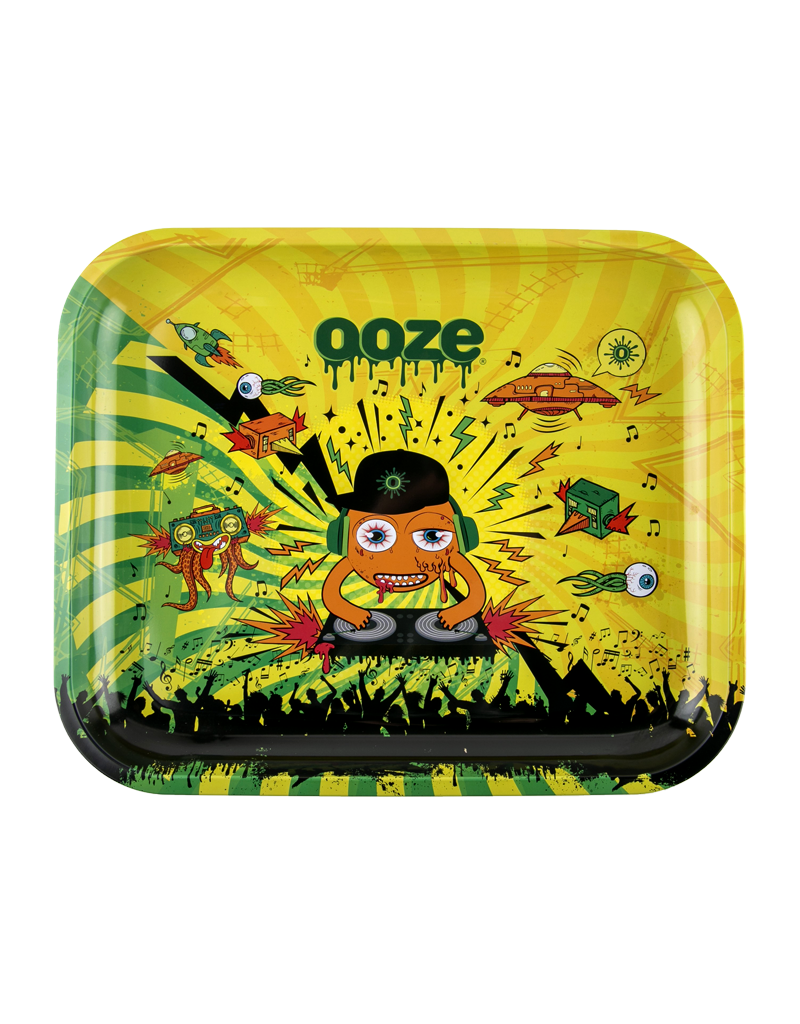 Ooze DJ Loud Metal Rolling Tray