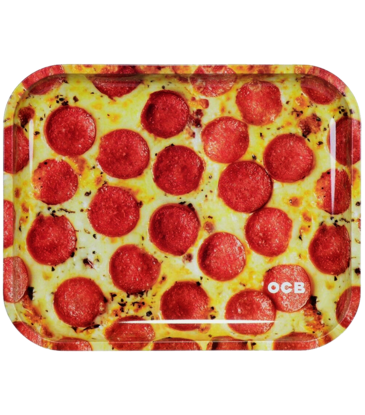 OCB OCB Pepperoni Pizza Metal Rolling Tray Large
