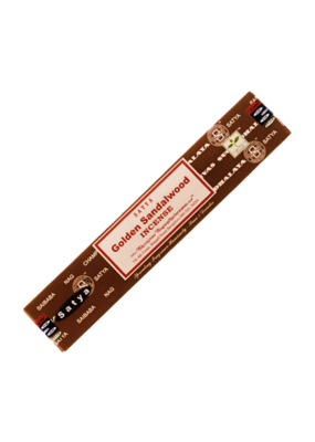 Satya Golden Sandalwood Incense 15 Gram Box