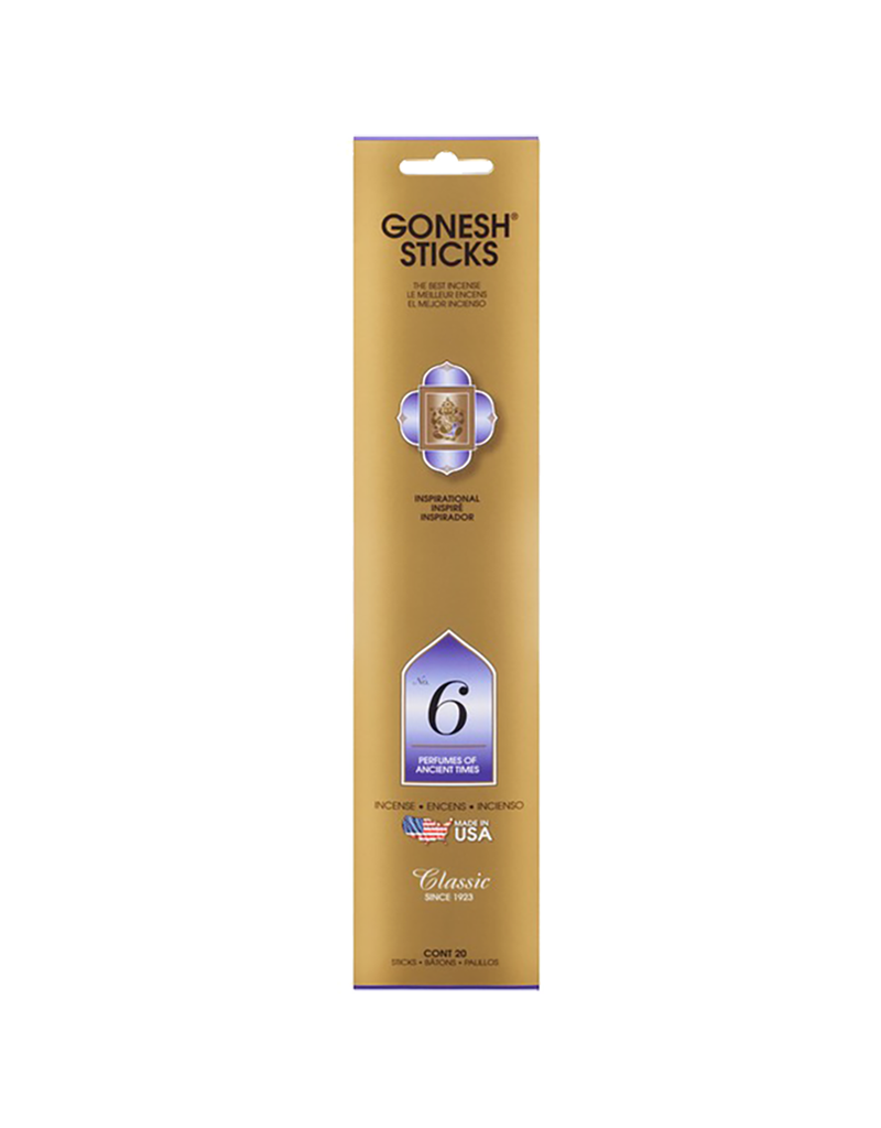 Gonesh No. 6 Incense 20 Sticks