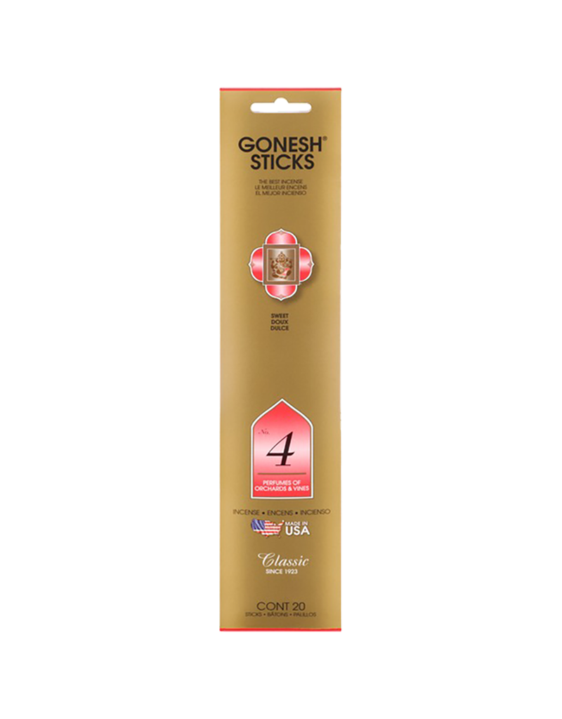 Gonesh No. 4 Incense 20 Sticks