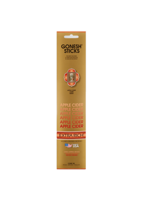 Gonesh Extra Rich Apple Cider Incense 20 Sticks