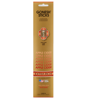 Gonesh Gonesh Extra Rich Apple Cider Incense 20 Sticks