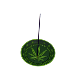 Leaf Round Incense Burner