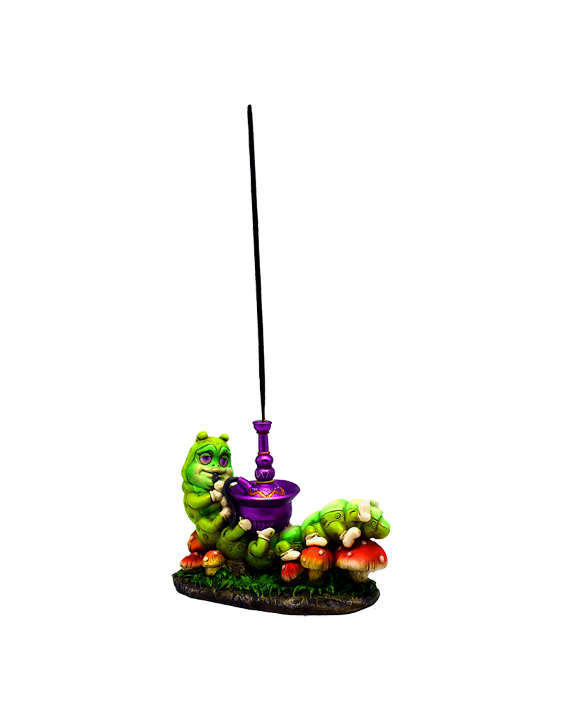 Caterpillar Upright Incense Burner