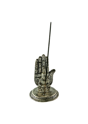 Buddha Blessing Hand Aluminum Incense Burner